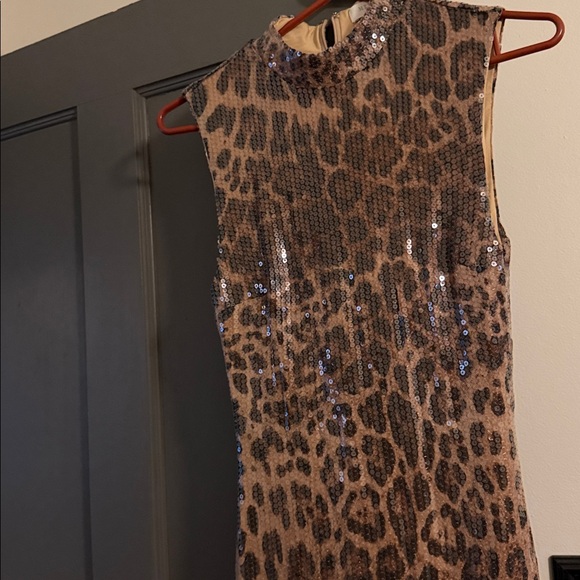 Meshki Leopard Print Dress - Picture 4 of 6